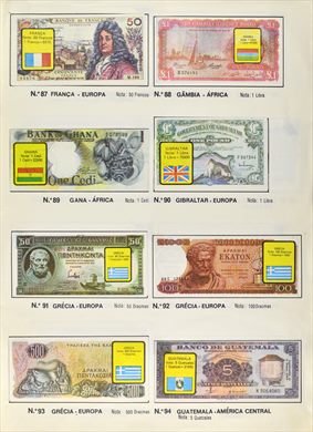 Notas de Banco de Todo o Mundo 14