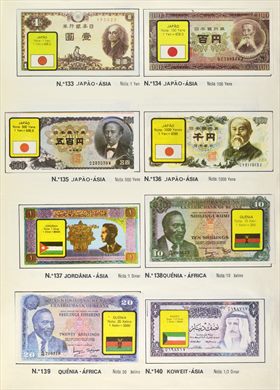 Notas de Banco de Todo o Mundo 20