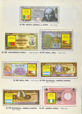 Notas de Banco de Todo o Mundo 24