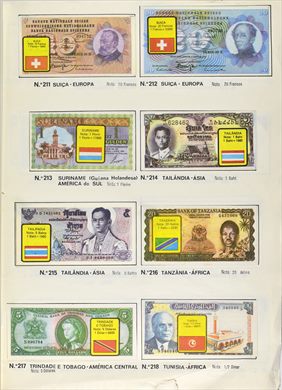 Notas de Banco de Todo o Mundo 30