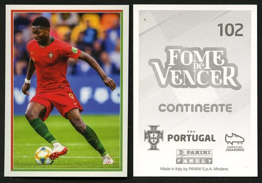 Continente - Panini - Fome de Vencer 102