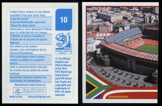 South Africa 2010 (Panini) 010
