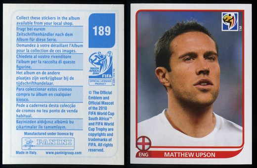 South Africa 2010 (Panini) 189
