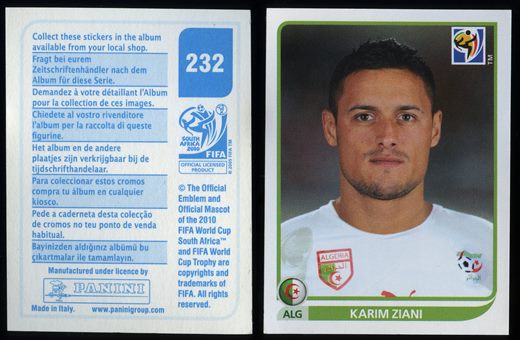 South Africa 2010 (Panini) 232