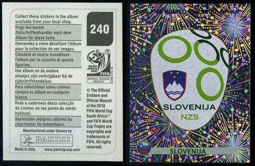 South Africa 2010 (Panini) 240