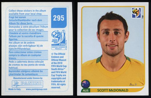 South Africa 2010 (Panini) 295