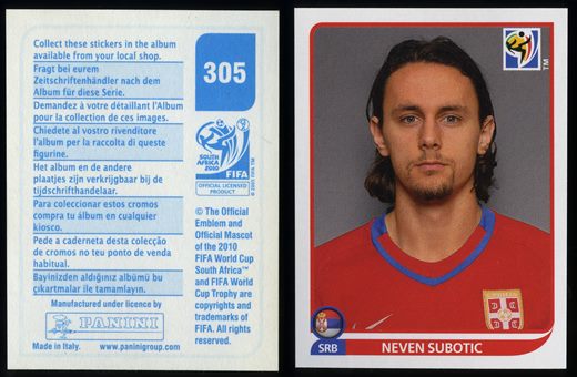 South Africa 2010 (Panini) 305