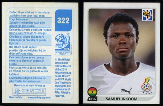 South Africa 2010 (Panini) 322