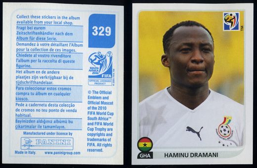 South Africa 2010 (Panini) 329