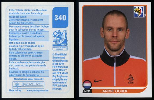 South Africa 2010 (Panini) 340