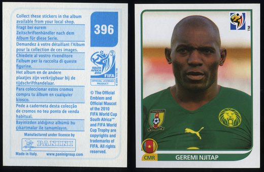 South Africa 2010 (Panini) 396