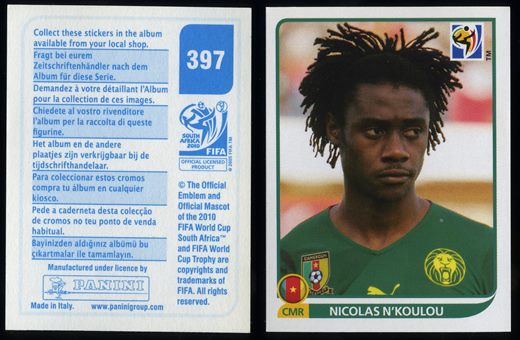 South Africa 2010 (Panini) 397