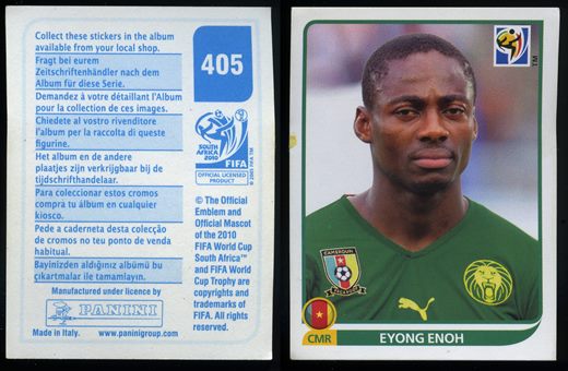 South Africa 2010 (Panini) 405