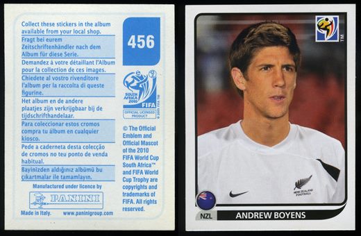 South Africa 2010 (Panini) 456