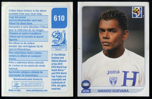 South Africa 2010 (Panini) 610