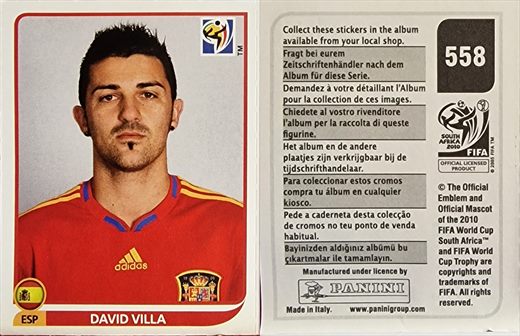 South Africa 2010 FIFA World Cup (Panini) 558