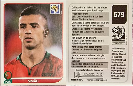 South Africa 2010 FIFA World Cup (Panini) 579