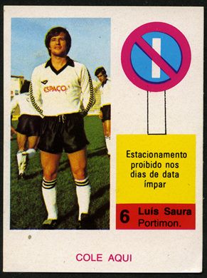 Futebol e codigo da estrada 06 (Luis Saura)