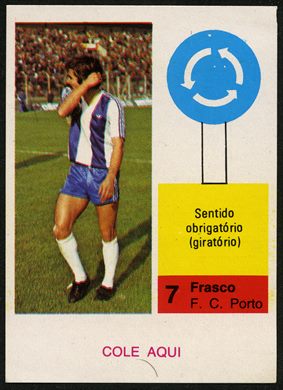 Futebol e codigo da estrada 07 (Frasco)