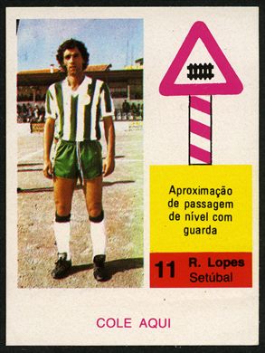 Futebol e codigo da estrada 11 (R. Lopes)