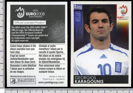 Euro 2008 - Geargios Karagounis