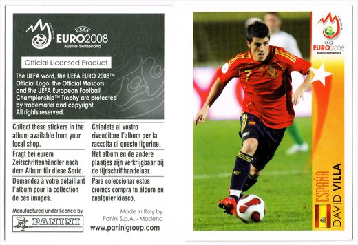 Euro 2008 - David Villa