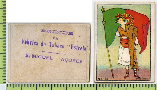 Brinde da Fabrica de Tabaco Estrela 13