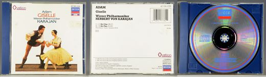 Adolphe Adam - (1987) Giselle - Wiener Philharmoniker - Herbert von Karajan - 028941773821