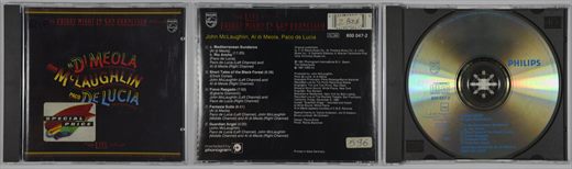 Al Di Meola, John McLaughlin, Paco de Lucia - (1981) Friday Night in San Francisco - 042280004729
