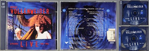 Andreas Vollenweider and Friends - (1994) Live 1982-1994 - 5099747804229