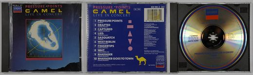 Camel - (1984) Pressure Points - Live in Concert - 042282016621