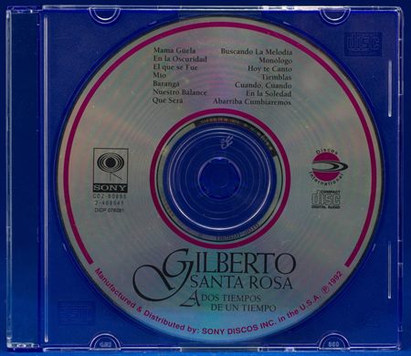 Gilberto Santa Rosa - A Dos Tiempos de un Tiempo