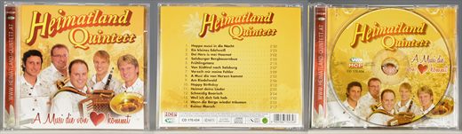 Heimatland Quintett - A Musi die von Herzen kommt - 9002986704348