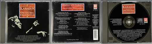 Herbert von Karajan - Orchestral Favourites 2 - 0724357001922