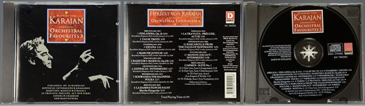 Herbert von Karajan - Orchestral Favourites 3 - 0724357002028
