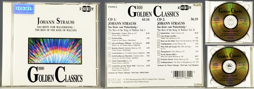 Johann Strauss - Golden Classics - 036244763029