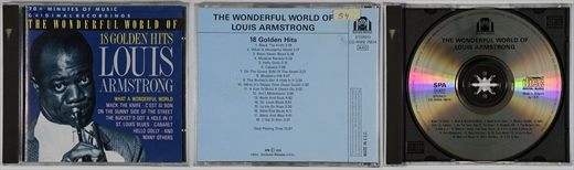 Louis Armstrong - The Wonderful World of Louis Armstrong - 18 Golden Hits