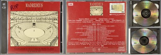 Madredeus - (1992) Lisboa - 077778117827