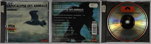 Vangelis - (1973) L'Apocalypse des Animaux - 042283150324