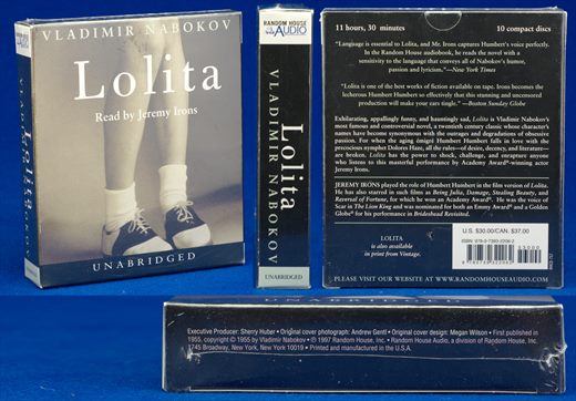 Vladimir Nabokov - Lolita - Audiobook - ISBN 978-0-7393-2206-2