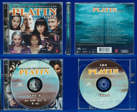 Various Artists - (1997) Platin Vol. 2 - Das Album der Megastars