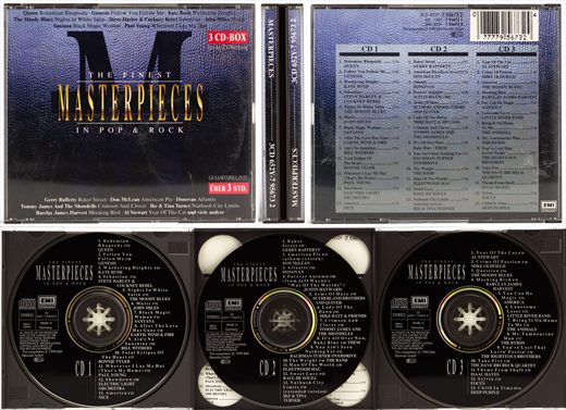 Various Artists - (1990) The Finest Masterpieces in Pop and Rock