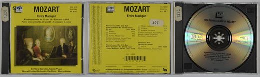 Wolfgang Amadeus Mozart - Elvira Madigan - 09020400097