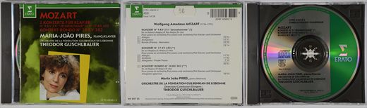 Wolfgang Amadeus Mozart - Maria Joao Pires - 022924565229