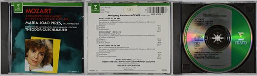 Wolfgang Amadeus Mozart - Maria Joao Pires - 022924565427