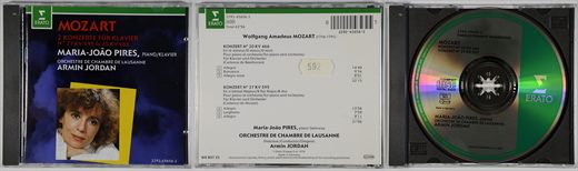 Wolfgang Amadeus Mozart - Maria Joao Pires - 022924565625
