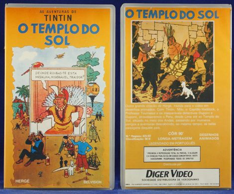 As Aventuras de Tintin - O Templo do Sol
