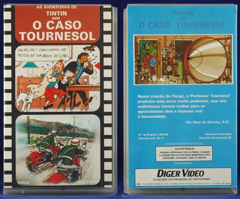 As Aventuras de Tintin em O Caso Tournesol