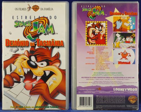 Estrelas do Space Jam - Demonio da Tasmania