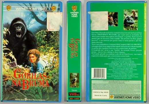 Gorilas na Bruma (Gorillas in the Mist - The Story of Dian Fossey)